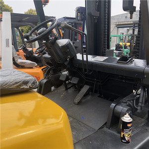 <b>Used</b> TCM FD70 7 TON Diesel Forklift Three Stage Mast 1220x125x50 Forks 3254mm Load Centre 1000mm Turning USA Origin - Product Image 5
