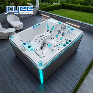 JOYEE-<span class=keywords><strong>Petit</strong></span> Mini Bain à Remous Extérieur, Romantique, 3 Personnes, Balcon, Jacuzzis Sexy Hottub Out Door Freesatnding Luxury - Product Image 6