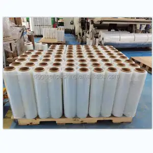 Long Life Pe Packing Film Lldpe Stretch Film Jumbo Roll Pallet Wrap Jumbo Roll For Packing