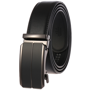 Cinturón de Cuero Vacuno Casual y Formal para Hombre, Venta al por Mayor 2025, Cinturón de Cuero Genuino de Lujo con Hebilla de Aleación de Zinc - Product Image 2