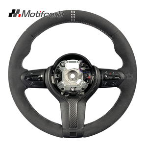 Volant de direction BMW personnalisé, amélioration de l'intérieur de la voiture, compatible avec BMW 330i 440i 540i 550i F10 F30 X3 X5 F15 F16 F18 M2 M3 M4 2010-2018 - Product Image 1