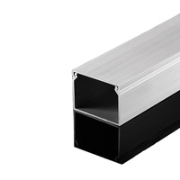 Goulotte de câblage en aluminium avec couvercle amovible à clipser, installation facile, canal de câblage, taille personnalisée, directement de l'usine