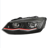 Pour Volkswagen POLO 2011-2018 modifiée avec des feux de jour à LED et des clignotants séquentiels