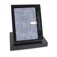 Coffret de cadeaux d'affaires de luxe best-seller Cahier A5 avec stylo Fournitures de bureau pour le festival Coffret cadeau