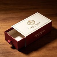Caja de Embalaje de Cartón con Esponja para Cosméticos, Lápiz Labial, Perfume y Velas, Portátil, Ecológica, de Alta Gama, Fabricación OEM/ODM