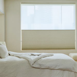 Hiện đại không dây di động Shade Block UV kiểm soát nhiệt độ ánh sáng từ trên xuống dưới lên Rèm tổ ong rèm với khung - Product Image 5