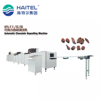 Nouvelle ligne de production de chocolat entièrement automatique, professionnelle, haute efficacité, petite taille, pour la fabrication de moules à chocolat, usine de chocolat