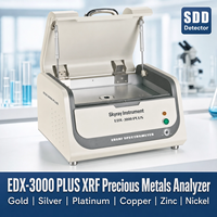 Analizador de Metales Preciosos EDX 3000 PLUS, Probador de Oro, Plata y Platino con Detector SDD, Máquina de Prueba de Quilates de Joyería XRF