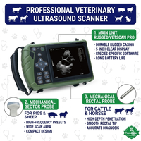 Appareil d'échographie vétérinaire portable intelligent et compact pour petits animaux