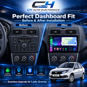 Autoradio multimédia HD Android avec <span class=keywords><strong>GPS</strong></span>, Carplay et 4G pour LADA Granta Cross 2018-2019 - Product Image 6