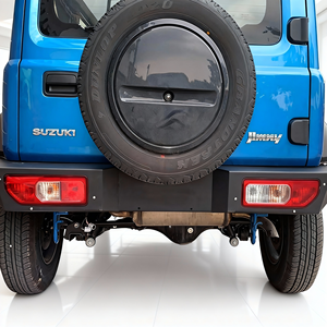 Pare-chocs arrière Suzuki Jimny style <span class=keywords><strong>D</strong></span> en plastique, <span class=keywords><strong>carrosserie</strong></span> automobile avec crochet de remorquage, mise à niveau de haute qualité à fixer par boulons pour véhicules tout-terrain - Product Image 1