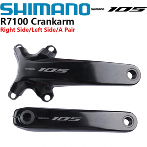 Biela <span class=keywords><strong>Shimano</strong></span> <span class=keywords><strong>105</strong></span> R7170, Brazo de Biela R7170 de 160/165/170/172.5mm para Juego de <span class=keywords><strong>Bielas</strong></span> R7120 R7170 - Product Image 1