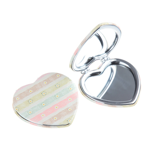 <span class=keywords><strong>Mini</strong></span> miroir de vanité rond en aluminium, <span class=keywords><strong>UFO</strong></span>, Portable, Double face, pliable, fabrication - Product Image 6