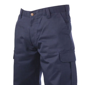 กางเกงคาร์โก้สะท้อนแสงกันน้ำคุณภาพสูง ANSI Class 1 สำหรับผู้ชาย กางเกงนิรภัยแบบมองเห็นได้ชัดเจน กางเกงทำงานกลางแจ้ง - Product Image 6