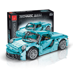 XMORK 1 14 918 Spyder Auto Sportiva Edizione Limitata Blu Tiffany, Blocchi da Costruzione - Product Image 5
