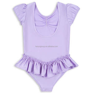 Robe de bain tutu à imprimé floral pour <span class=keywords><strong>fille</strong></span> avec logo personnalisé 2026, Rosie avec <span class=keywords><strong>short</strong></span> de legging, <span class=keywords><strong>maillot</strong></span> de bain tutu en gros - Product Image 6