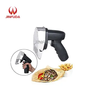 Coltello da taglio Shawarma portatile elettrico in acciaio inossidabile Doner Kebab affettatrice portatile elettrico Barbecue affettatrice per carne Kebab Cutter