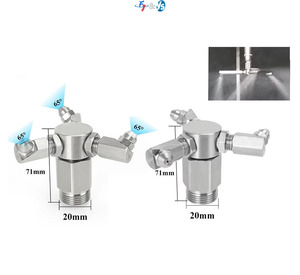 Ugello Rotante Premium a 360° per Pulizia Serbatoi, Ugello Spray ad Alta Pressione in Acciaio Inox da 1/2 Pollice - Product Image 2