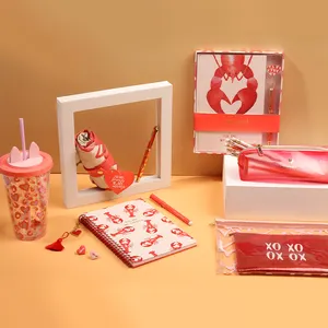 Valentine's Day Love Eco Friendly Art Supplies Cute Kids School Office Box Gift Stationery Set