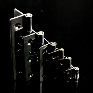 Bisagra de resorte de acero inoxidable 304 de 2 pulgadas para muebles, cierre automático, montaje en superficie, estilo industrial - Product Image 1
