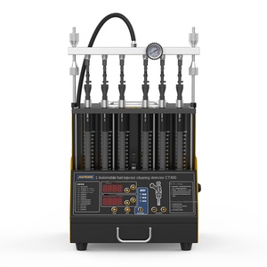 เครื่องวิเคราะห์เครื่องยนต์ <span class=keywords><strong>AUTOOL</strong></span> <span class=keywords><strong>CT400</strong></span> 50W OBD2 พร้อมหน้าจอดิจิตอล เครื่องทำความสะอาดหัวฉีดน้ำมันเชื้อเพลิง ระบบอัลตราโซนิก กำจัดคราบเขม่า 220V - Product Image 1