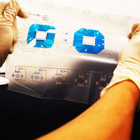 Électrodes ECG jetables médicales portables intelligentes conductrices personnalisées Électrodes sérigraphiées en carbone AG AGCL