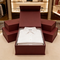 Boîte pliante magnétique en papier avec logo personnalisé, prix de gros, design économique, emballage de bougies, boîte cadeau en carton rigide de luxe pour cadeaux