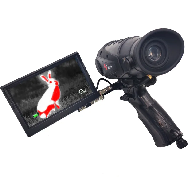 狩猟パトロールの熱画像用のガイドIR510NanoN1デジタル赤外線暗視熱画像カメラ範囲検出器