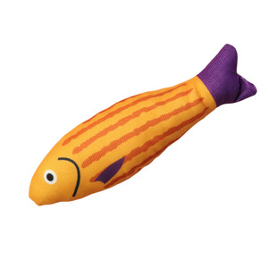 <b>Plush</b> Print Squeaky Custom New Style Catnip Nip Chew <b>Cat</b> Fish Toy Interactive <b>Cat</b> Toy - Product Image 2