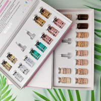 Kit de démarrage Booster de fond de teint coréen Stayve en vente – Sérum et crème BB éclaircissante avec ampoule ADN de saumon et or