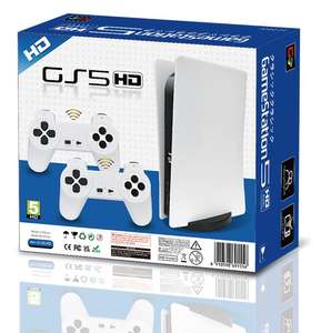 Nouvelle <span class=keywords><strong>console</strong></span> de jeu vidéo rétro classique sans fil 2,4 G GS5-HD avec 3100 jeux, idéale pour Noël - Product Image 2