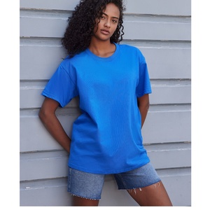 T-shirt personnalisé en jersey simple 100% coton 180g pour homme, col rond classique, manches courtes, style streetwear, séchage rapide, anti-plis - Product Image 6