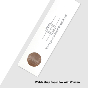 Boîte en papier personnalisée pour bracelet de montre <span class=keywords><strong>Apple</strong></span>, avec logo imprimé et fenêtre - Product Image 5