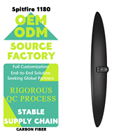 Aile avant en fibre de carbone pour hydrofoil Spitfire 1180, modèle 2026, nouvelle aile à pompe 1525 cm² AR9.13, vente en gros, personnalisable OEM ODM
