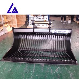 Cucharón de cribado para excavadora de múltiples anchos 600/800/1000/1200mm, cucharón cribador esquelético de larga duración con tamaño de malla personalizado - Product Image 6