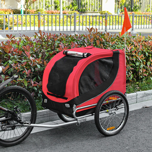 MOQ bajo moderno grande mascota perro bicicleta remolque plegable bicicletas perro remolque <span class=keywords><strong>para</strong></span> montar al aire libre viaje <span class=keywords><strong>para</strong></span> gato y perro <span class=keywords><strong>carro</strong></span> - Product Image 3
