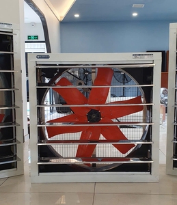 Ventilador Axial Eléctrico de Alta Resistencia FSB1100, 32200m3/h, Bajo Ruido, 470 RPM, OEM, Equipo de Ventilación para Invernaderos y Granjas Avícolas - Product Image 1