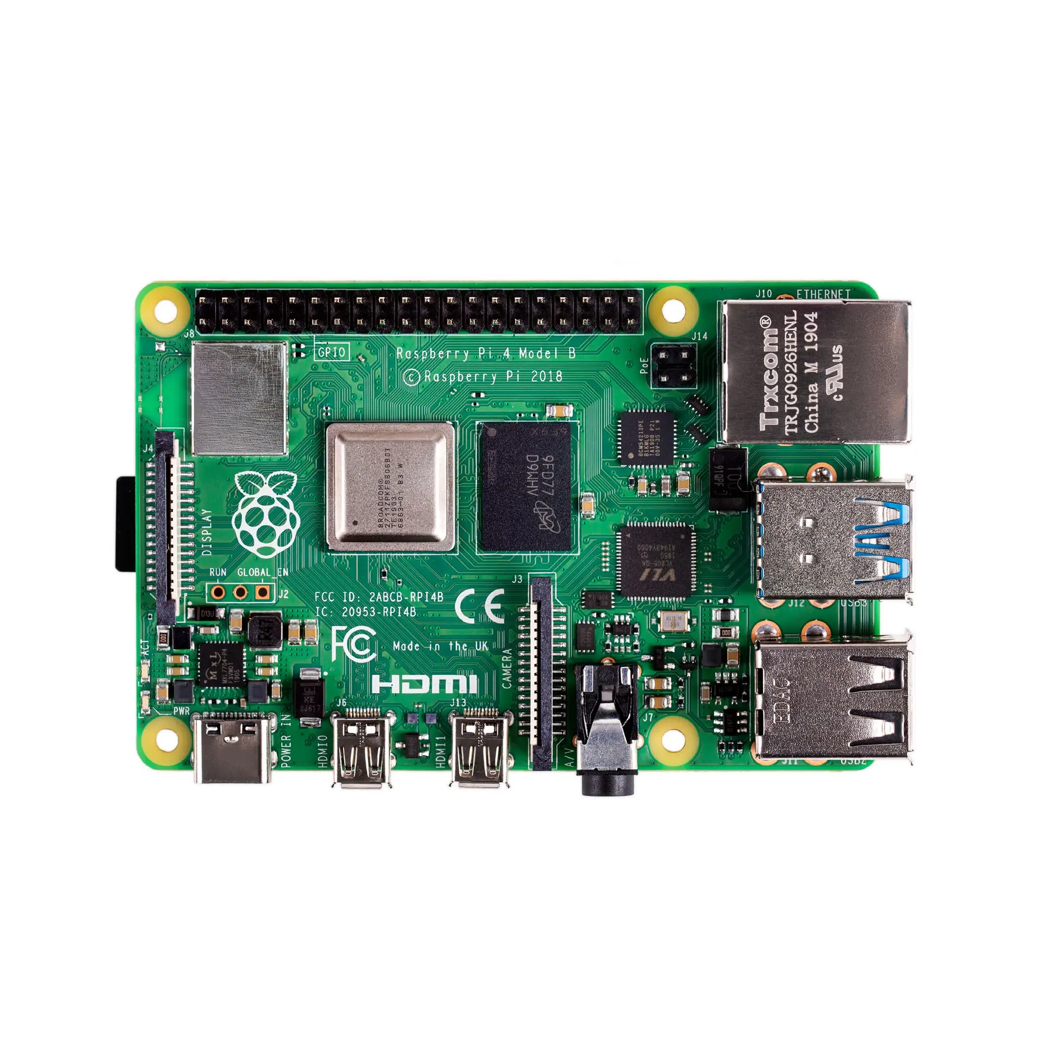 Raspberry Pi 4 Model B 4Gb Và Bộ Dụng Cụ Raspberry Pi 4b 4Gb Chấp Nhận Đặt Hàng Bộ Dụng Cụ Máy Tính Để Bàn Raspberry Pi 4