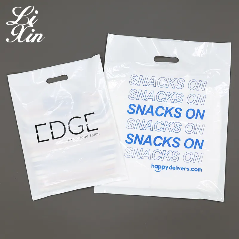 plastic bag manufacture custom your logo recycled eco shopping plastic bag