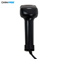 Lector de Códigos de Barras COMS 2D con Cable, Escáner USB Portátil, Escáner de Códigos QR para Supermercado, Precio de Fábrica