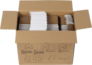 Caja de Cartón Corrugado Blanca Pequeña para Envíos, Caja de Transporte para Avión 6x4x3, Caja de Embalaje para Correo - Product Image 3