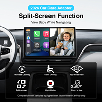 Module CarPlay sans fil PlayAiBox, caméra de surveillance pour bébé HD, écran partagé, boîte CarPlay intelligente
