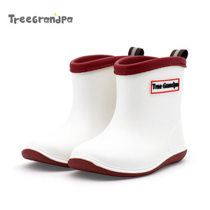 Bottes de pluie en PVC pour <span class=keywords><strong>enfants</strong></span>, antidérapantes, à semelles souples, légères, mi-mollet, unisexes, pour garçons et filles, chaussures imperméables pour tout-petits - Product Image 5
