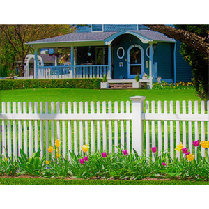 Valla de Jardín de PVC Simple y Flexible, Valla de Piquetes en Miniatura, Venta Directa de Fábrica, Panel de Valla de Jardín de PVC Altamente Seguro para Uso en Exteriores - Product Image 4