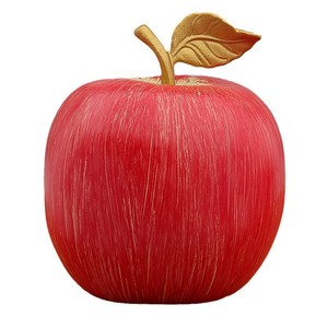 Ping một đồng mô phỏng Đỏ Apple trang trí nhỏ Christmas Eve món quà thủ công kim loại nhân tạo trái cây trang trí - Product Image 1