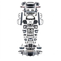 Kit de Conversión de Carrocería con Capó, Guardabarros, Faros Delanteros, Parachoques y Faldones Laterales para BMW X5 E70 2007-2013, Actualización al Estilo X5M LCI 2024