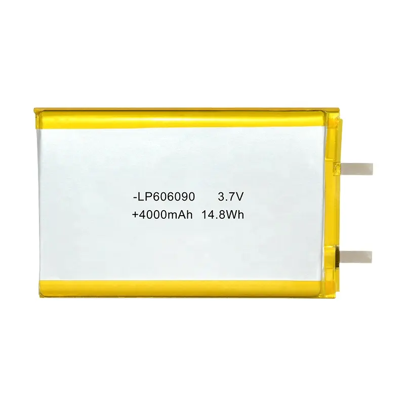 606090 Lithium Polymer Battery 3.7v 4000mah BIS Certified For Power Bank