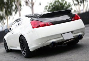 Cho Infiniti G37 2 cửa Coupe 08-13 HT Carbon phía sau thân cây (với máy ảnh lỗ) - Product Image 2