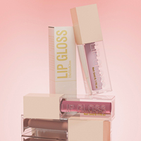 Huile de Brillance Hydratante pour Lèvres, Baume Lèvres Tendance, Tube d'Emballage Maquillage, Gloss à Lèvres