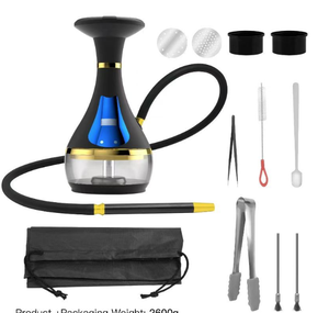 <span class=keywords><strong>Chicha</strong></span> Électronique Portable Rechargeable avec Tête Sans <span class=keywords><strong>Charbon</strong></span> et Lumière LED d'Usine - Product Image 4